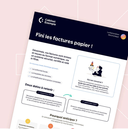 FACTURATION ÉLECTRONIQUE